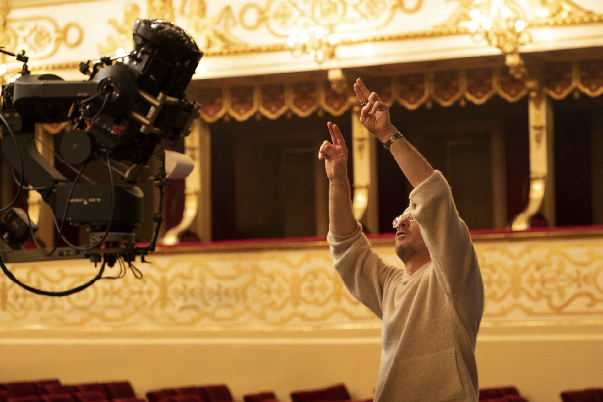 Darren Aronofsky on Postcard from Earth set in Parma, Italy - Credit Sphere Entertainment (1)